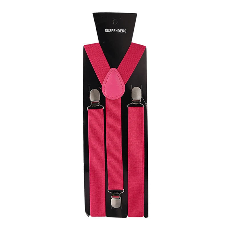 Bretelles Élégantes Unisexes en Polyester
