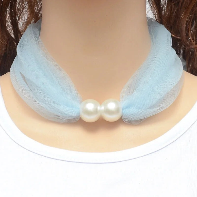 Pure Elegance: Korean-Style Scarf for Her