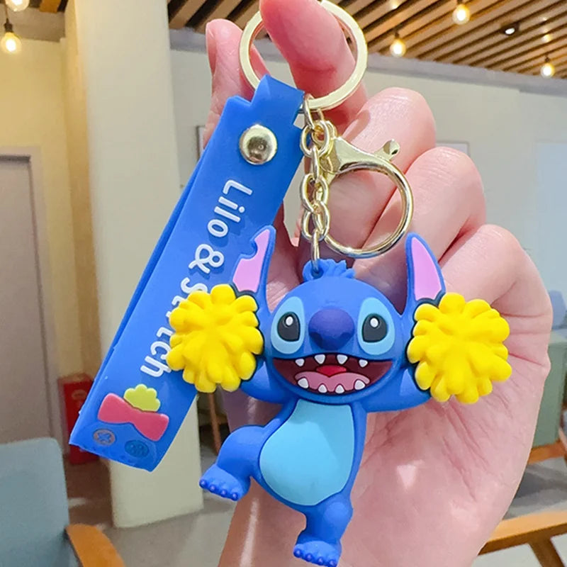 Disney Charm Keychains: Mickey, Minnie & Lilo Fun!