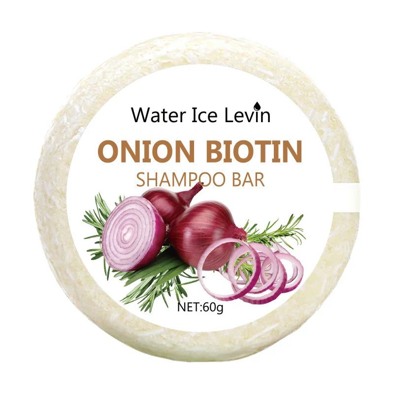 Onion & Biotin Shampoo Bar - Hydrating & Smoothing