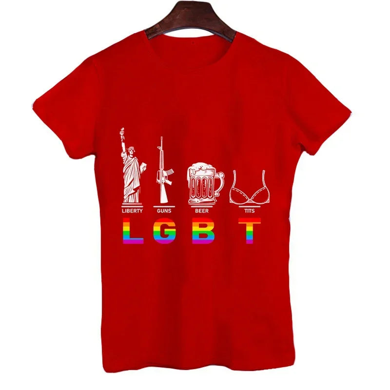 T-shirt Fierté Arc-en-Ciel KUCLUT