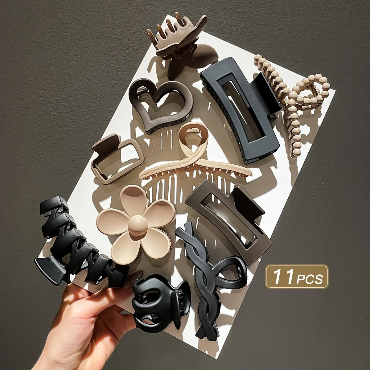 Ensemble de pinces à cheveux chic