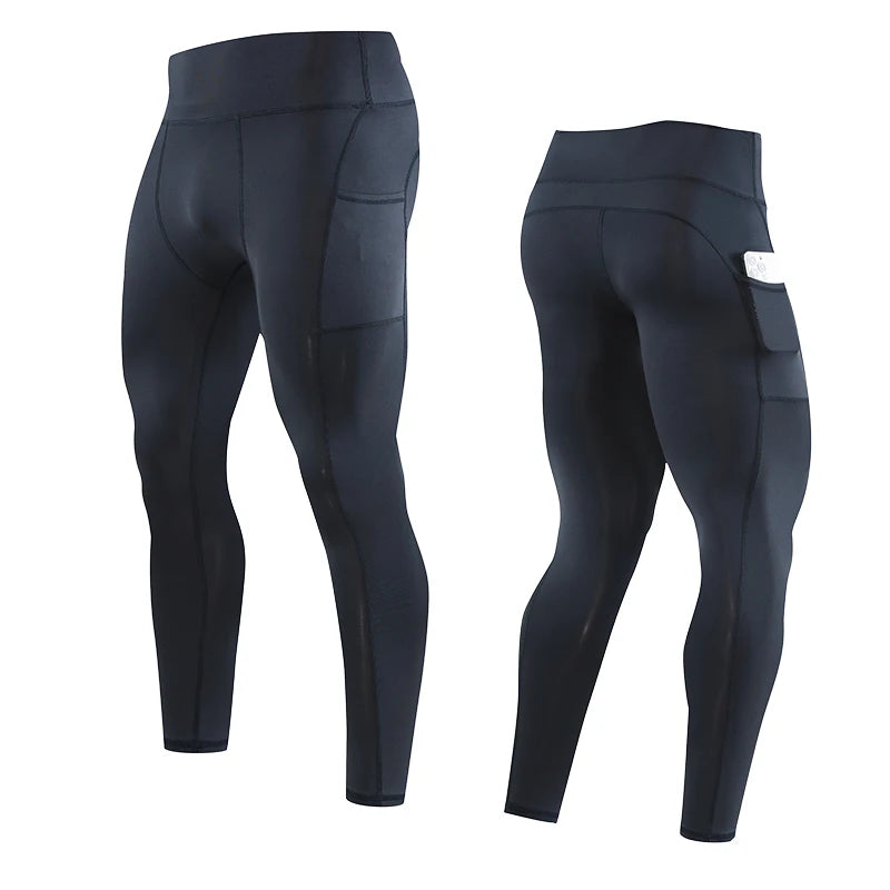 FlexiCourse Homme: Leggings Sport Séchage Rapide