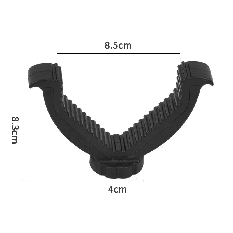 Trépied de tir alu 360°, réglable & portable, joug V