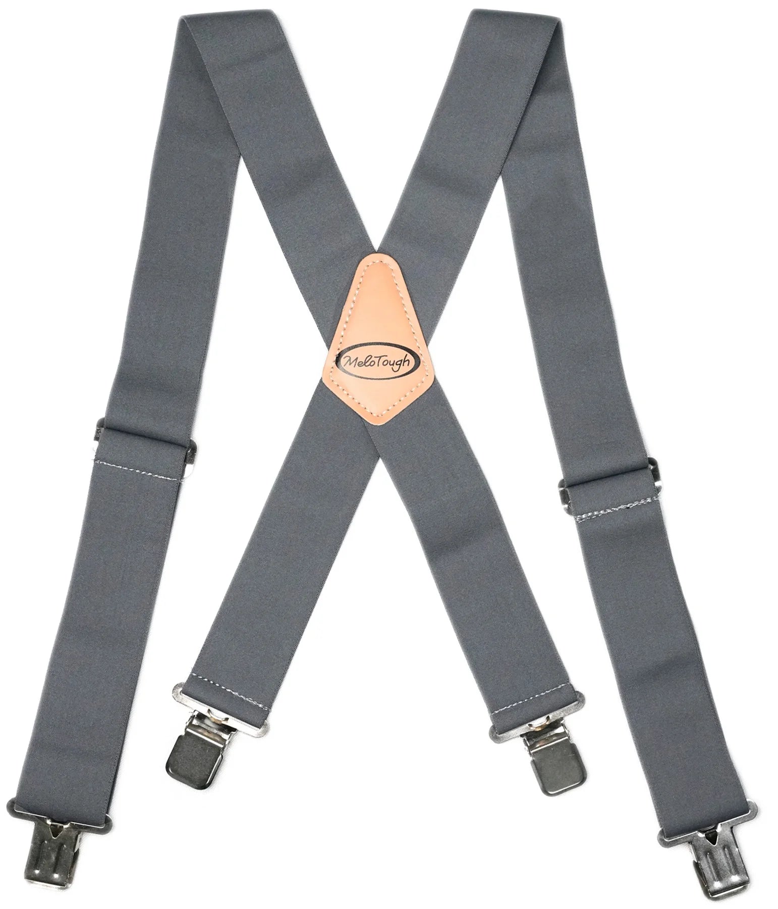 MELOTOUGH X-Back Elastic Work Suspenders for Men