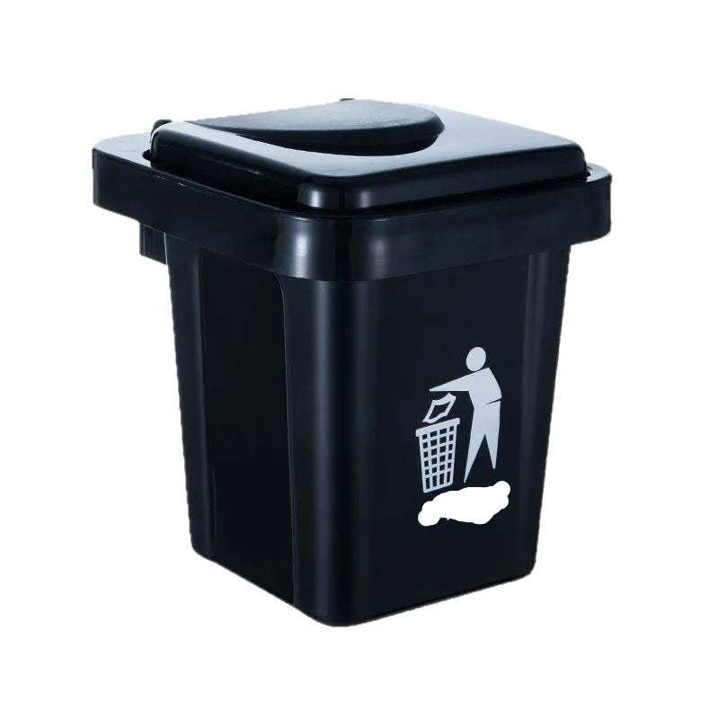 Élégance Murale: Cendrier Inox avec Couvercle