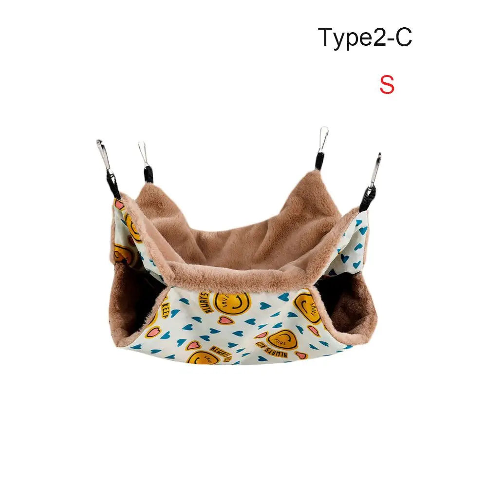 Hamac Douillet pour Animaux - Nid Confortable 2 Couches