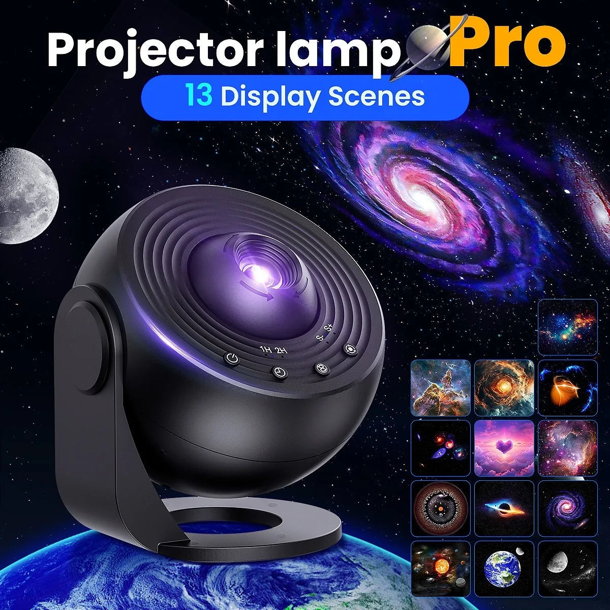 Galaxie 360° - Veilleuse Planétaire