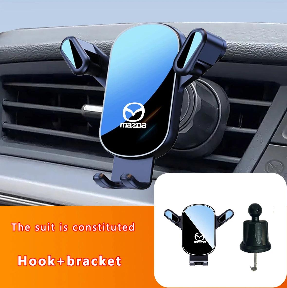 Mazda Car Navigation Phone Holder - Air Vent Mount