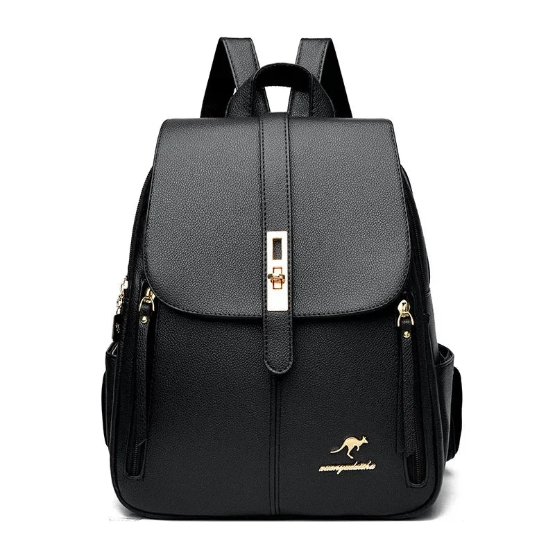 Sac à dos vintage femme, antivol et grande capacité