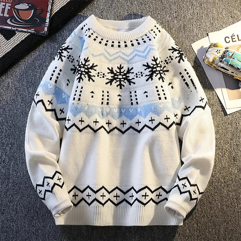 Pull Sportif Neige - Style Décontracté Automnal