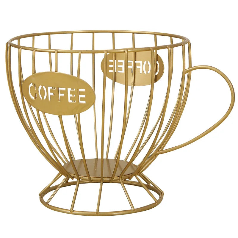 MaxiPorte-Capsules Café Métal – Organisateur Élégant