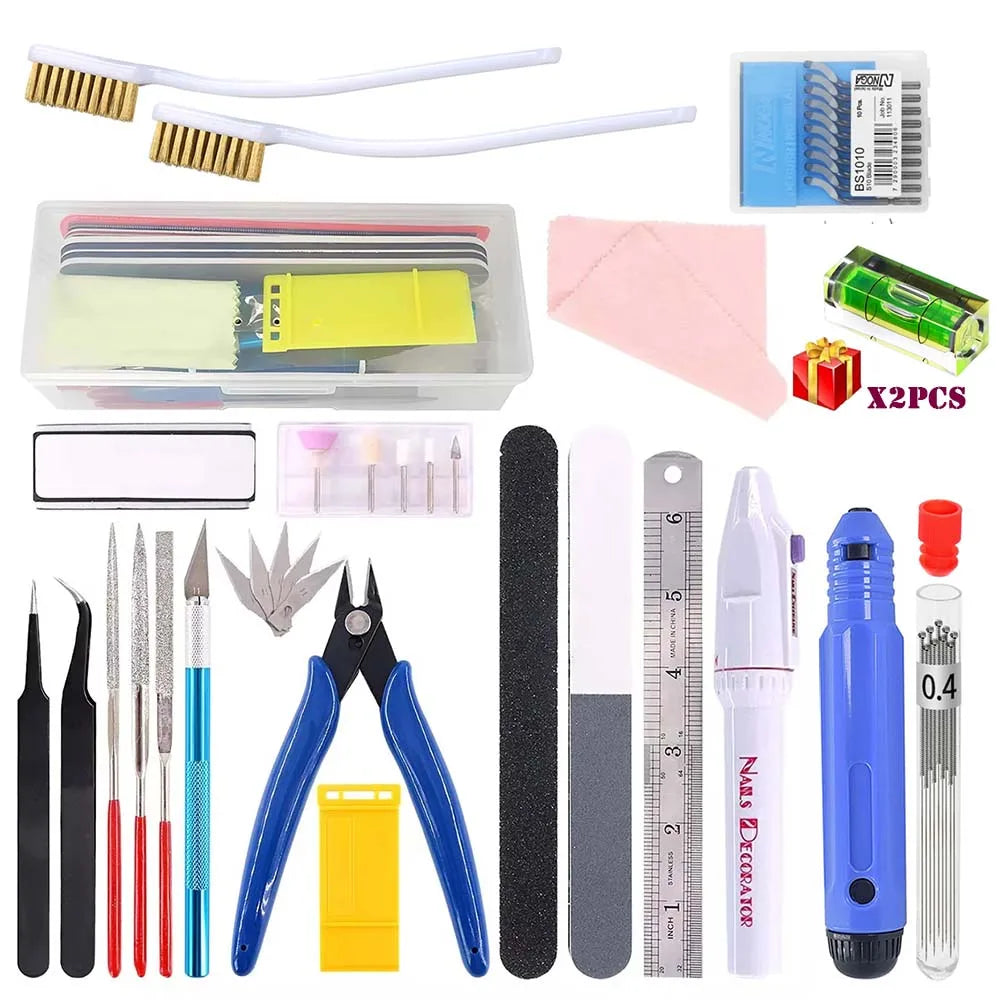 Kit d'Outils 3D : Ébavurage et Nettoyage Complet