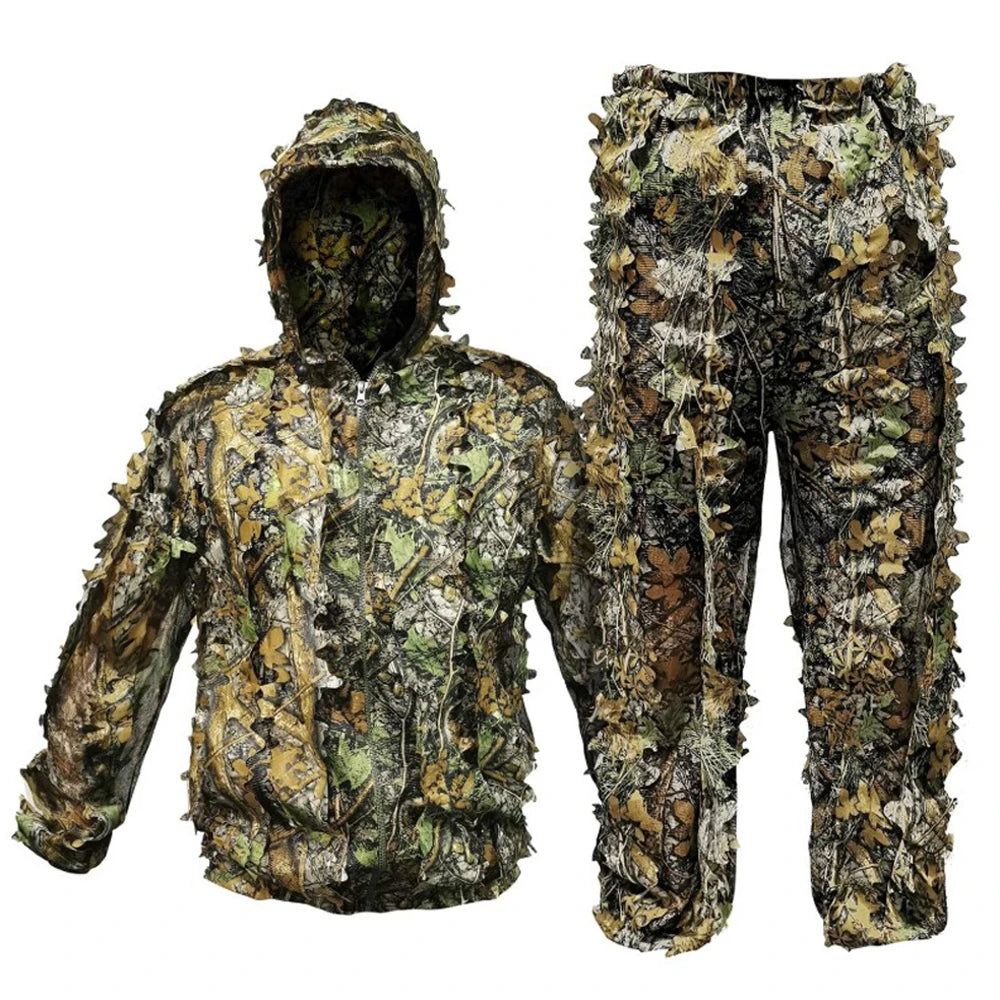 Costume Ghillie Camouflage Jungle pour Chasse Famille