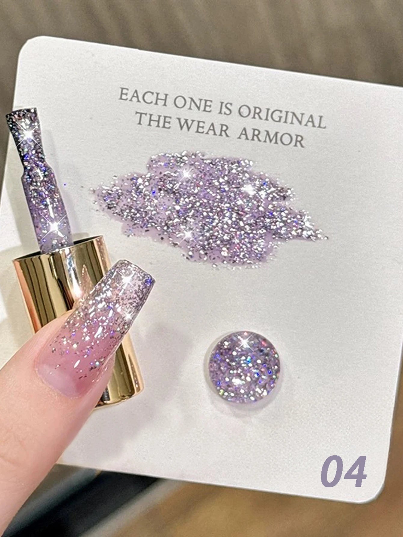 Gel Vernis Éclat Oolong 12 ml - MISS SHAKAN