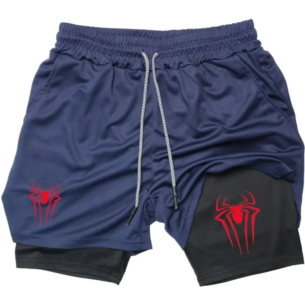 Shorts Araignée Y2K Performance Unisexe Sport