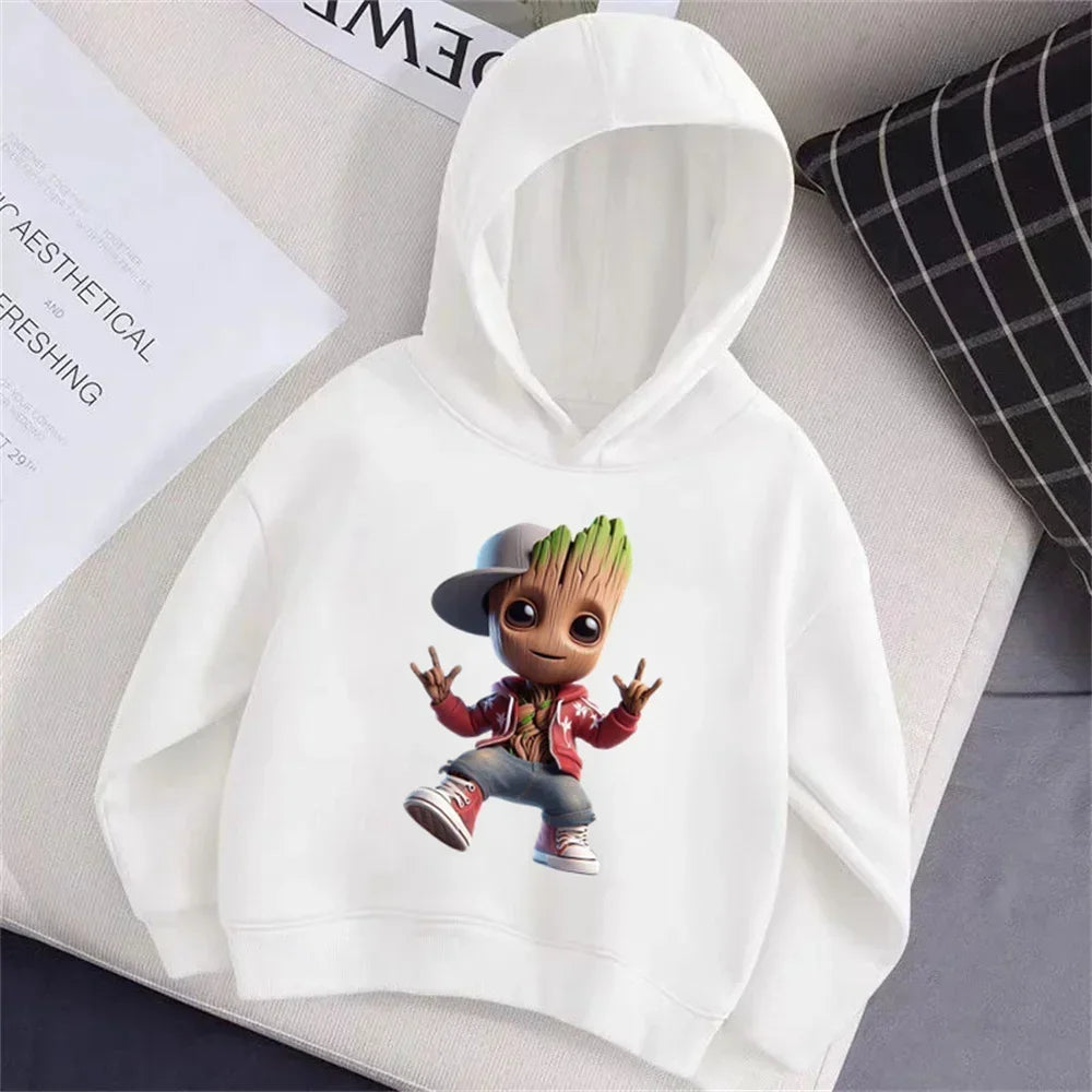 Groot Kids' Cozy Hoodie - Spring Style for All!