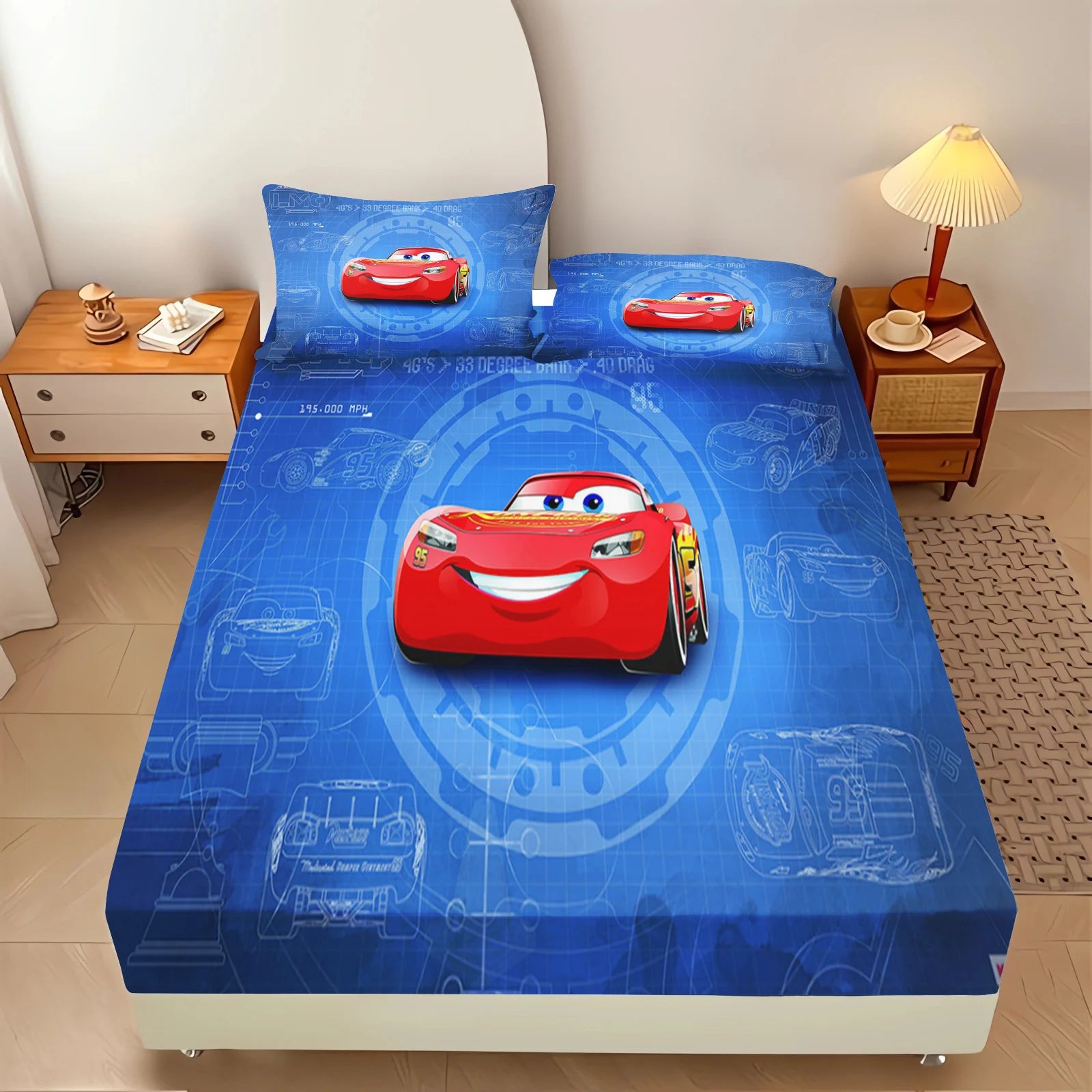 Ensemble de Literie McQueen 3D Enfant