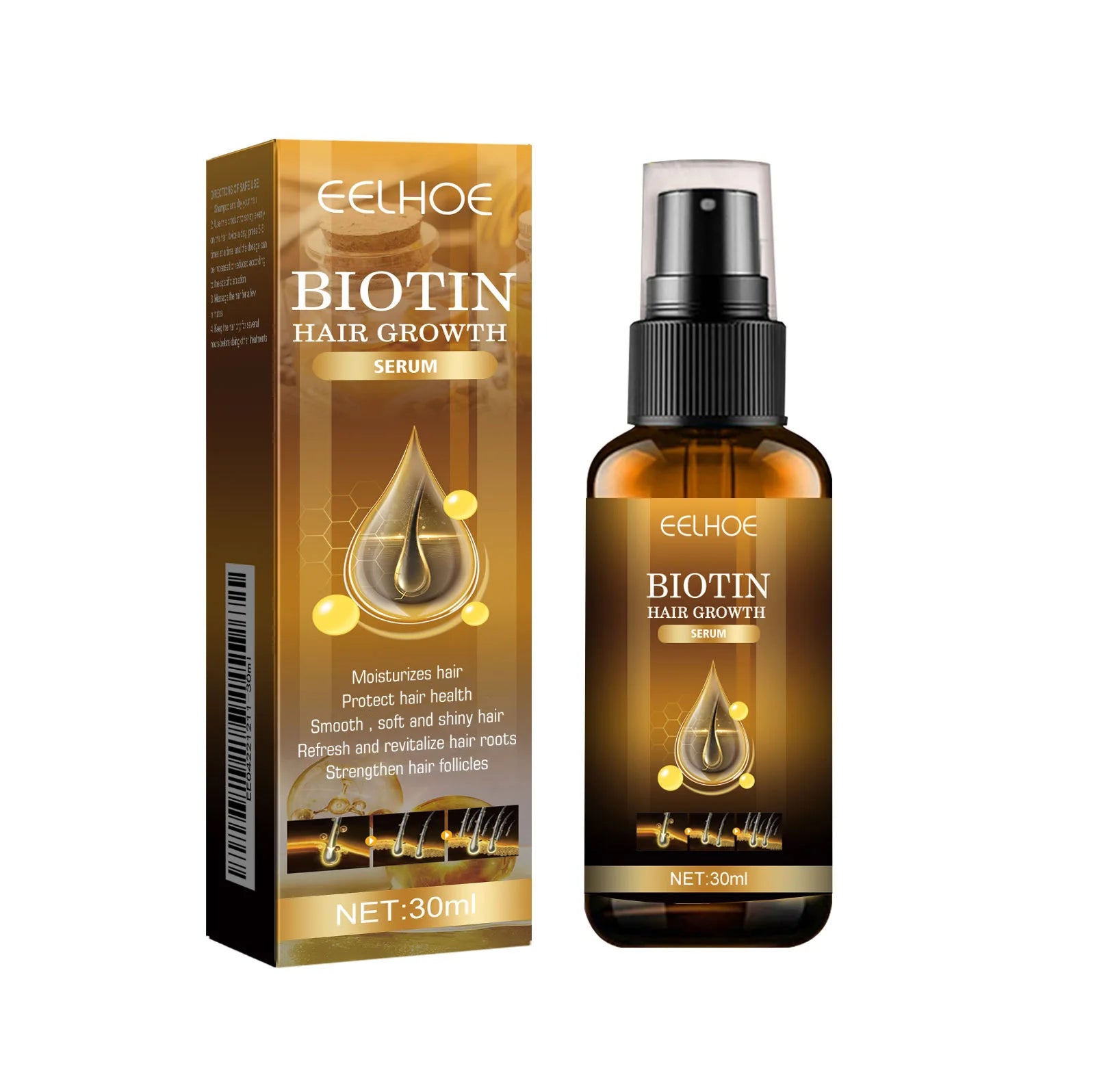 Spray Biotine Éclat & Force