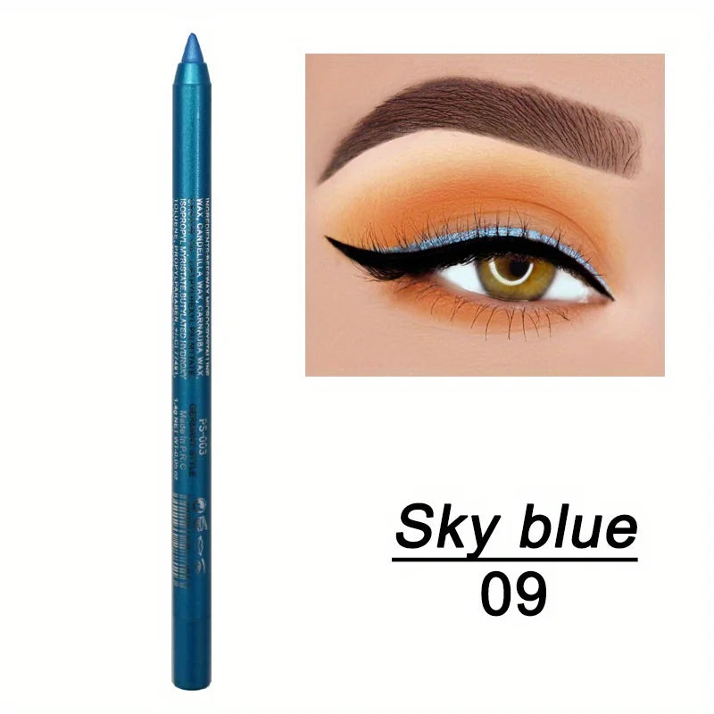 Crayon Eyeliner Brillant et Imperméable Multicolore