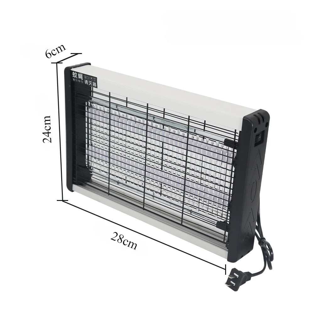 Lampe Électrique Anti-Moustiques Extérieure 2-en-1