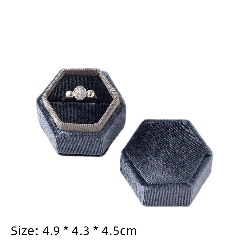 Boîte Velours Élégante pour Bijoux et Cadeaux