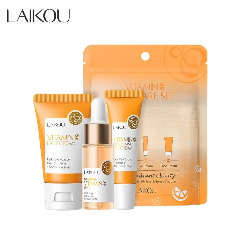 LAIKOU C-Glow Hydration Trio for Radiant Skin