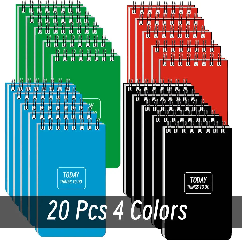 Cahiers Mini A7 20 pièces - Planificateur Universitaire