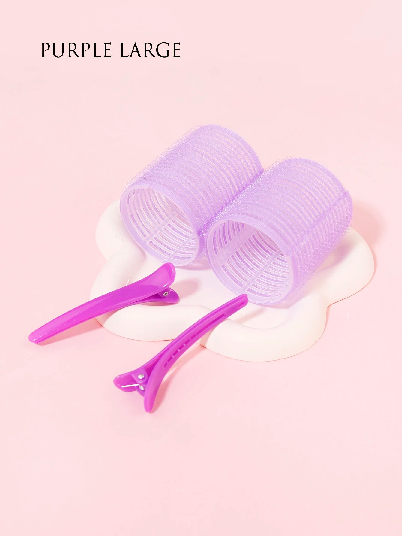 Bigoudis portables auto-adhésifs 4 pièces élégants