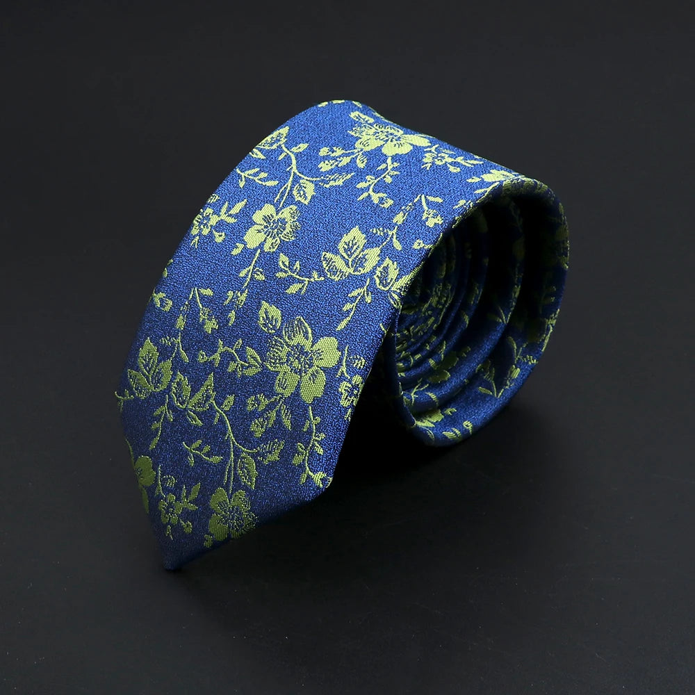 Floral Paisley Slim Ties - 26 Unique Styles