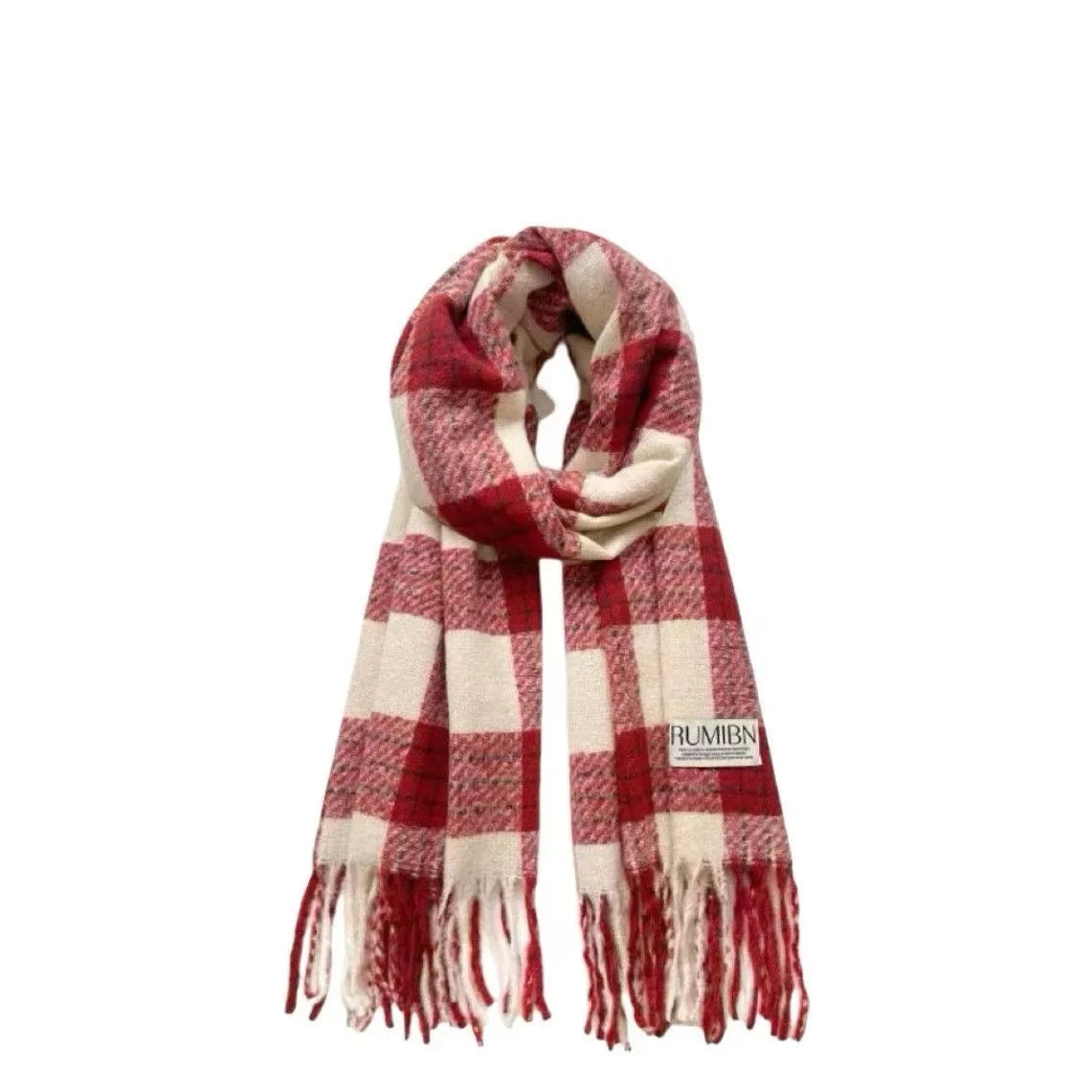 Écharpe Kimono en Cachemire Épais - Élégance et Chaleur