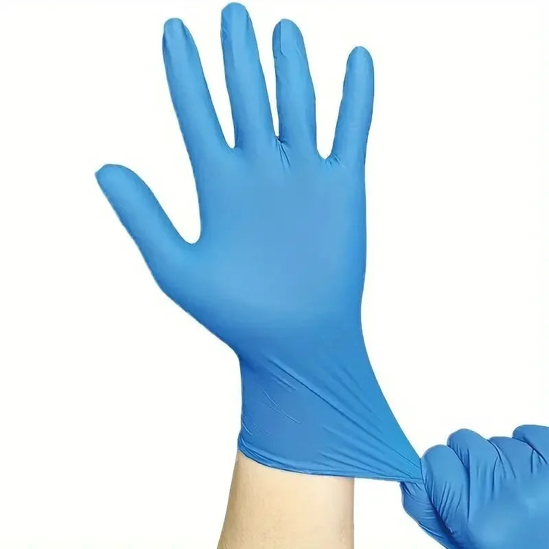 BlueShield Nitrile Gloves: 30/50/100 Disposable Pack