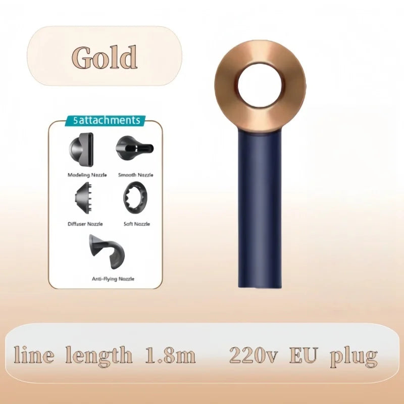 Sèche-Cheveux Pro 1600W: Soin & Style Éclair!