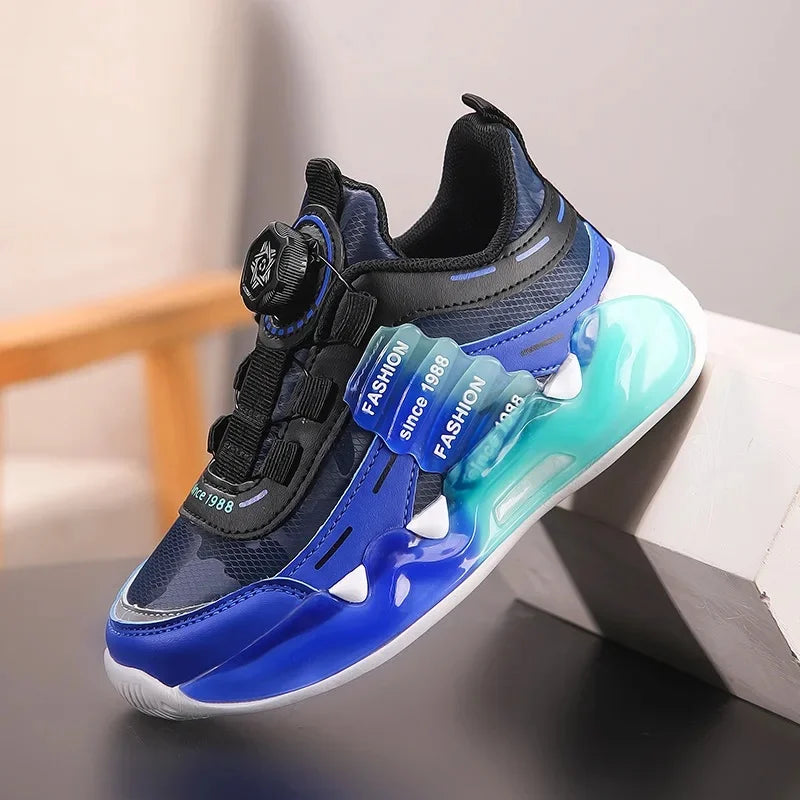 Chaussures Rotatives Enfant: Cuir Respirant Mixte