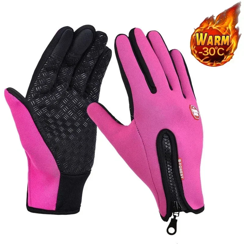 Gants Moto Hiver Tactiles Imperméables & Chauds