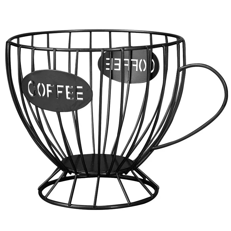 MaxiPorte-Capsules Café Métal – Organisateur Élégant