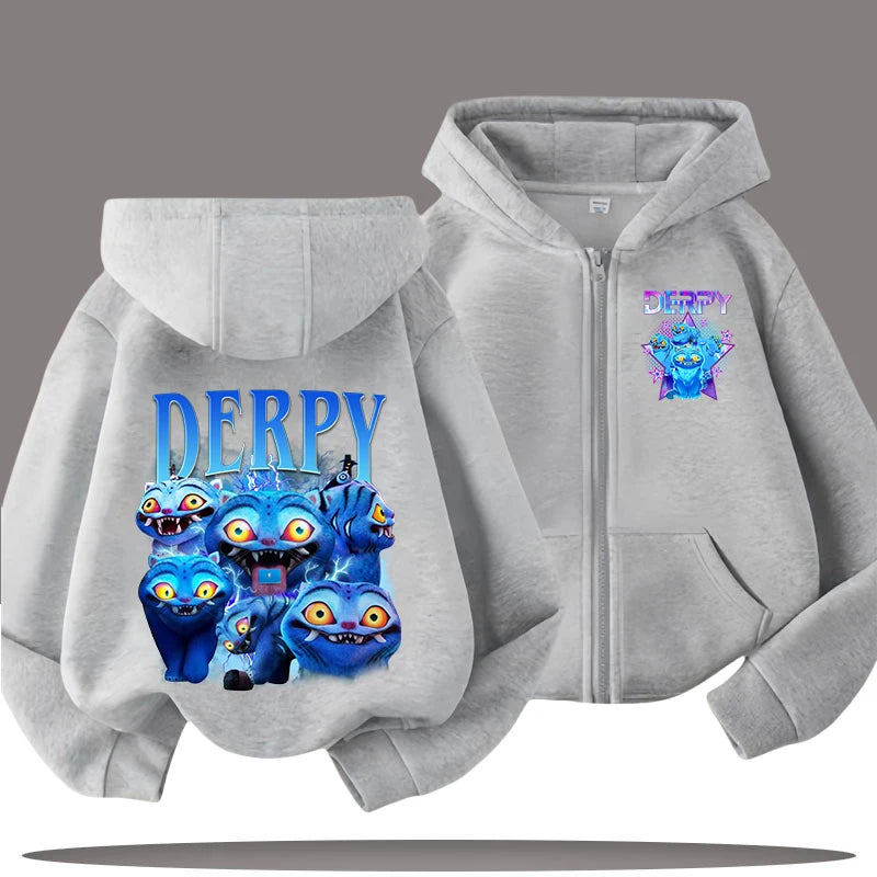 Sweatshirt Zippé Kpop Démon Enfants