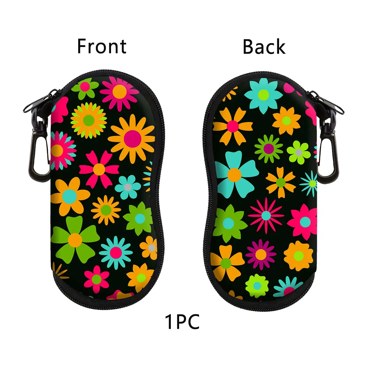Sunflower Cat Eyewear Case - Trendy & Portable