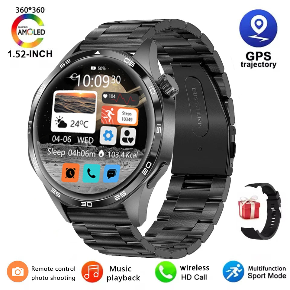 SmartFit Pro: HD Bluetooth Sports Watch for Men