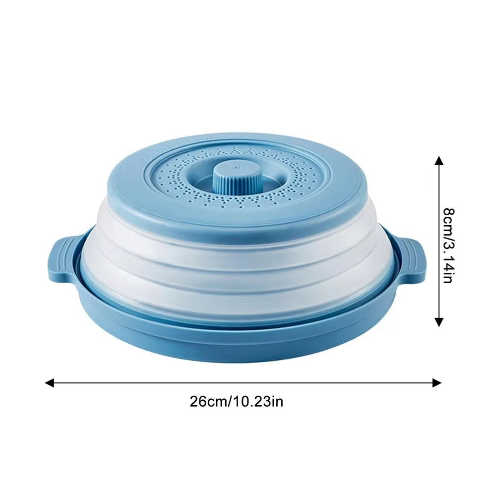 MicroGuard Duo: 2-in-1 Microwave Cover & Mat Combo