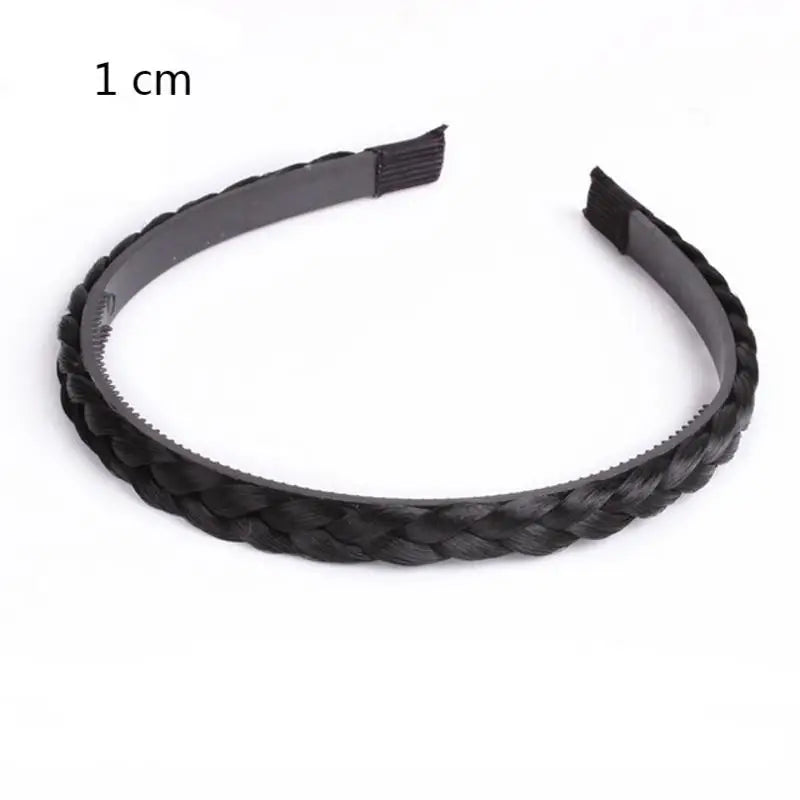 Bandeau Rétro Tressé Sauna Chic