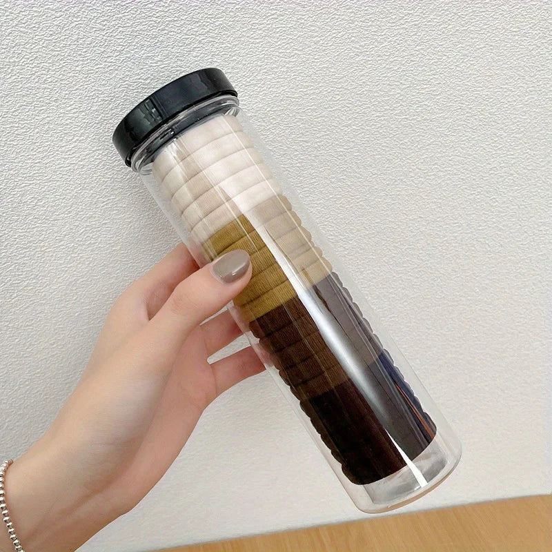 Élastiques Chic: Bandes de Cheveux Unisexes 20pcs