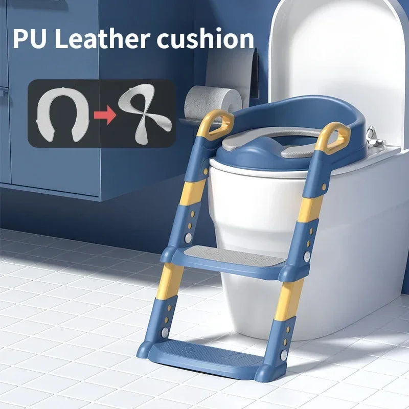 Siège Pliant Toilette Enfant et Escabeau Pratique