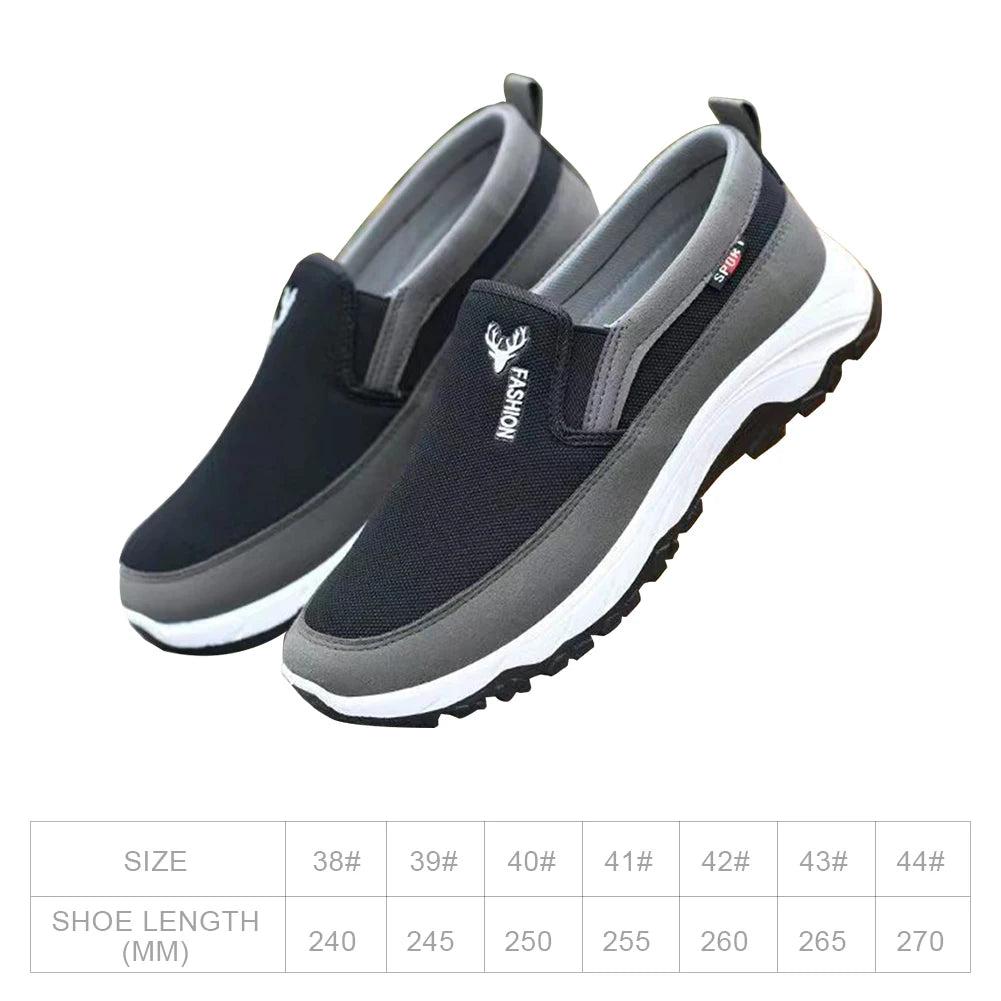 Airy Slip-On Sneakers for Men - Summer Comfort
