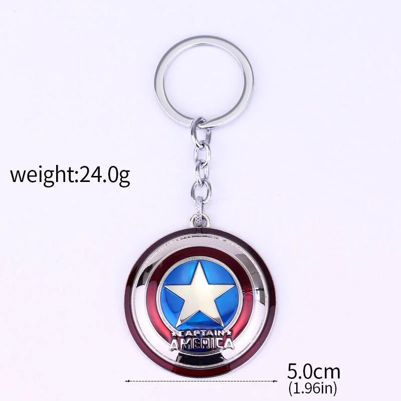 Avengers Shield Keychain - Marvel Trendy Accessory