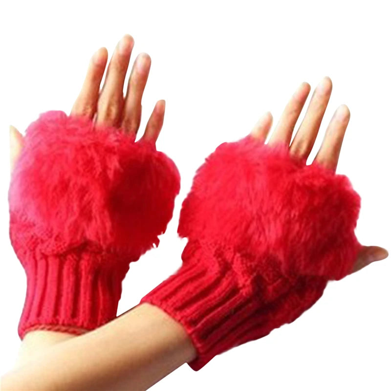 Gants Mignons Douillets pour Femmes - Hiver Chic