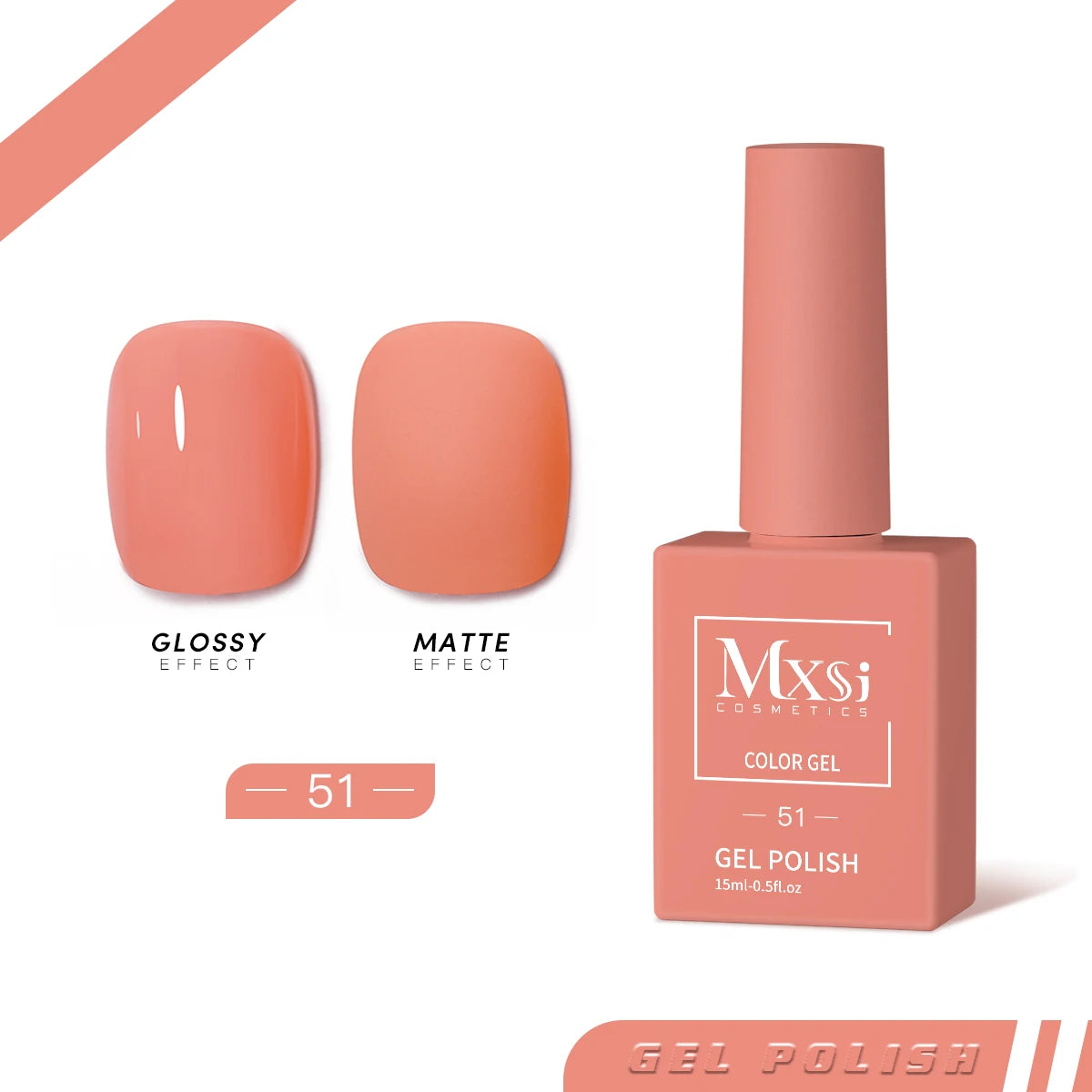 Vernis Gel Mxsi 15ml Couleurs Néo-Royal