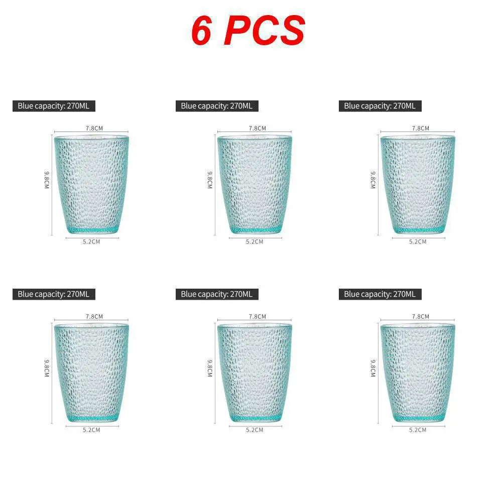 Gobelets Acrylique Réutilisables 270ml - Lot Incassable