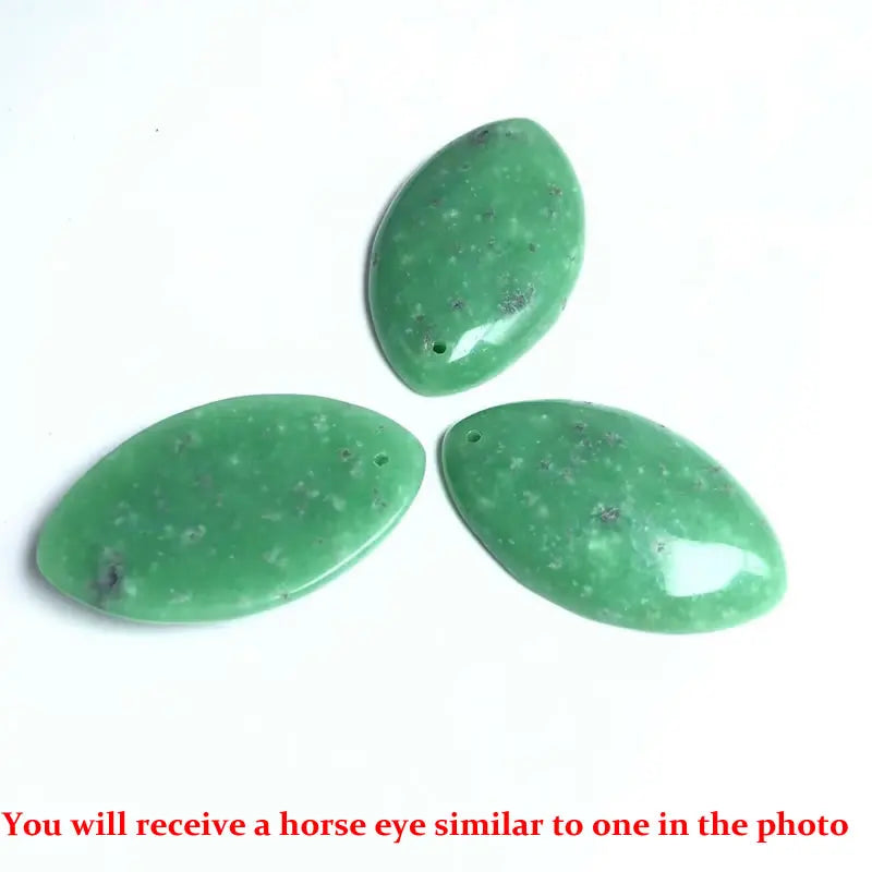 Pendentif Marquise en Agate Naturelle