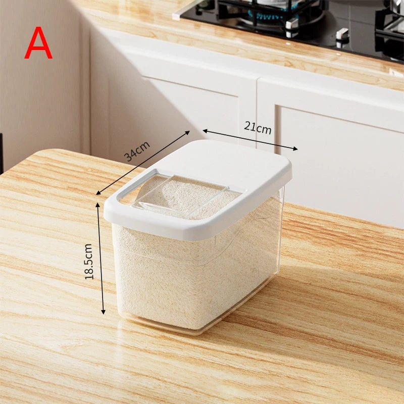 Conteneur Récup’Riz 7.5KG Transparent